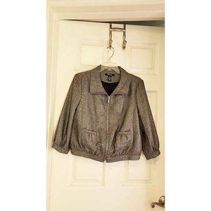 Style & Co. Wool Blend Cropped Jacket Women's Size 12P